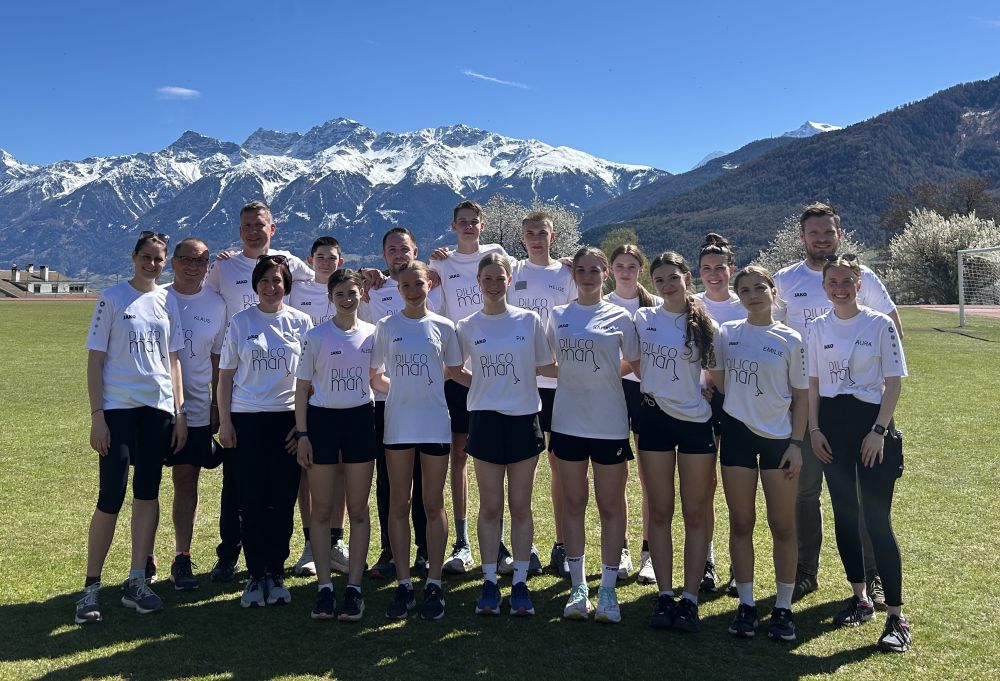 Trainingslager der Leichtathleten in Südtirol